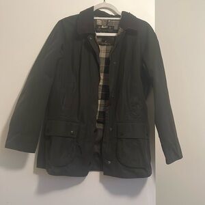 Green Barbour jacket size US 8!